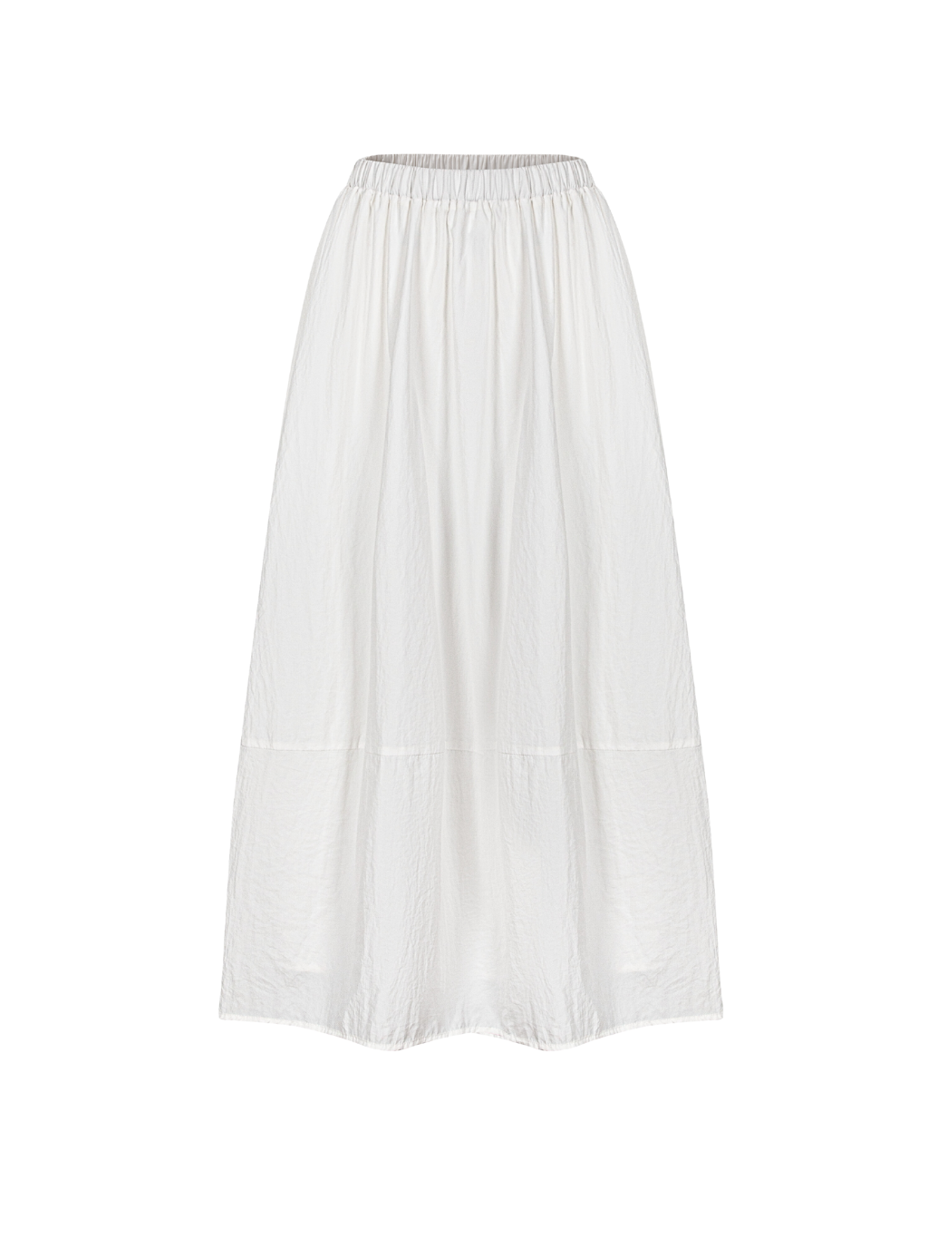 White Midi Skirt