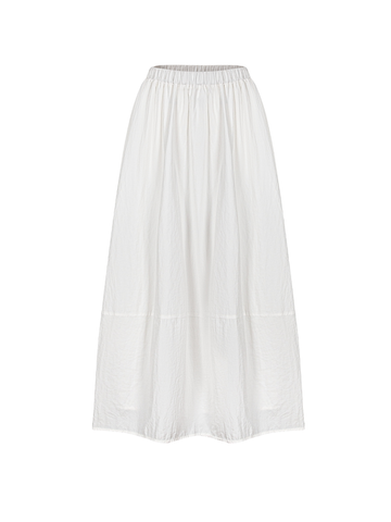 White Midi Skirt