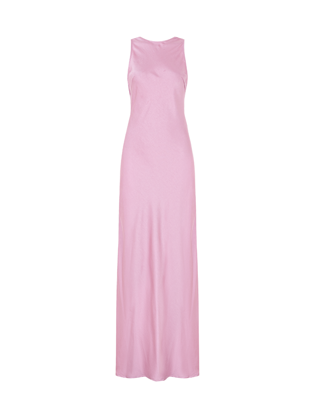Silk Blend V-Back Dress
