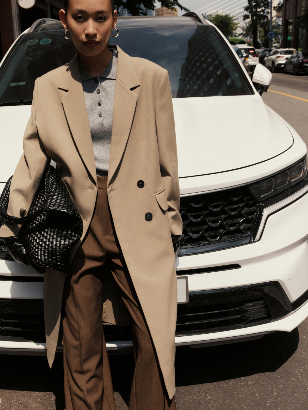Moss Long Coat