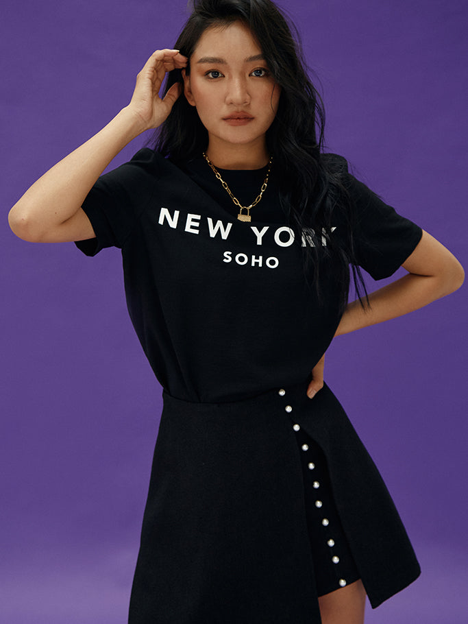 Black Soho Top