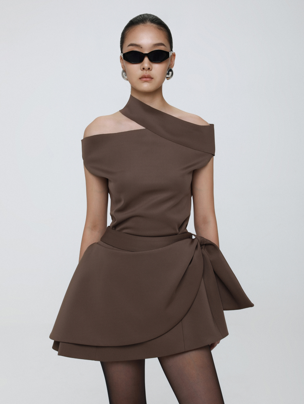 Moccha Mousse Cut Out Top